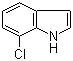 7-Chloroindole molecular structure (CAS 53924-05-3)