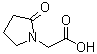 2-Oxo-1-pyrrolidineacetic acid molecular structure (CAS 53934-76-2)