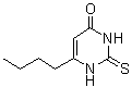 6-丁基-2-硫代-2,3-二氢嘧啶-4(1H)-酮分子结构 (CAS 53939-84-7)