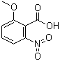 2-Methoxy-6-nitrobenzoic acid molecular structure (CAS 53967-73-0)