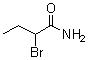 structure of CAS# 5398-24-3, 2-Bromobutanamide