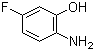 structure of CAS# 53981-24-1, 2-Amino-5-fluorophenol