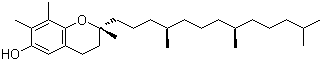 structure of CAS# 54-28-4, D-gamma-Tocopherol