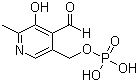 磷酸吡哆醛分子结构 (CAS 54-47-7)
