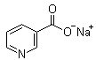 Sodium nicotinate molecular structure (CAS 54-86-4)