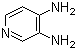 3,4-二氨基吡啶分子结构 (CAS 54-96-6)