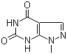 structure of CAS# 5401-15-0, 1-Methyl-1H-pyrazolo[3,4-d]pyrimidine-4,6(5H,7H)-dione