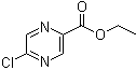 structure of CAS# 54013-04-6, 5-Chloro-2-pyrazinecarboxylic acid ethyl ester