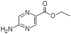 5-氨基吡嗪-2-羧酸乙酯分子结构 (CAS 54013-06-8)