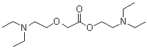 CAS 登录号：5402-56-2, 2-[2-(二乙基氨基)乙氧基]乙酸 2-(二乙基氨基)乙基酯