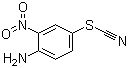 structure of CAS# 54029-45-7, 2-Nitro-4-thiocyanatoaniline