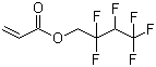 2,2,3,4,4,4-Hexafluorobutyl acrylate molecular structure (CAS 54052-90-3)