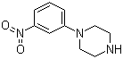 1-(3-硝基苯基)哌嗪分子结构 (CAS 54054-85-2)