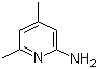 structure of CAS# 5407-87-4, 2-Amino-4,6-dimethylpyridine