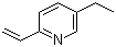 structure of CAS# 5408-74-2, 5-乙基-2-乙烯基吡啶