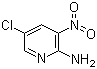 structure of CAS# 5409-39-2, 2-Amino-5-chloro-3-nitropyridine