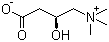 (+)-肉碱分子结构 (CAS 541-14-0)