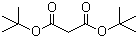 structure of CAS# 541-16-2, Di-tert-Butyl malonate