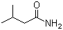 structure of CAS# 541-46-8, Isovaleramide