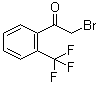 structure of CAS# 54109-16-9, 2-Bromo-2'-(trifluoromethyl)acetophenone