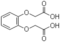 structure of CAS# 5411-14-3, 1,2-Phenylenedioxydiacetic acid