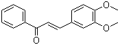 structure of CAS# 5416-71-7, 3,4-Dimethoxychalcone