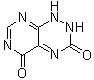 CAS # 54185-68-1, 1,2-Dihydropyrimido[5,4-e]-1,2,4-triazine-3,5-dione, NSC 76803