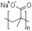structure of CAS# 54193-36-1, Sodium polymethacrylate