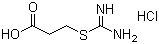 structure of CAS# 5425-78-5, S-Carboxyethylisothiuronium chloride