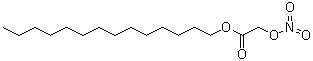 2-(Nitrooxy)acetic acid tetradecyl ester molecular structure (CAS 5426-76-6)