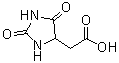 structure of CAS# 5427-26-9, 2,4-Dioxoimidazolidine-5-acetic acid