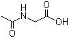 structure of CAS# 543-24-8, N-Acetylglycine
