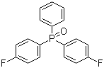 Bis(4-fluorophenyl)phenylphosphine oxide molecular structure (CAS 54300-32-2)