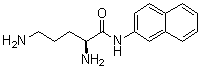 CAS # 54322-77-9, (2S)-2,5-Diamino-N-2-naphthalenylpentanamide, L-Ornithine beta-naphthylamide