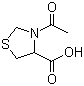 structure of CAS# 54323-50-1, N-乙酰-L-硫代脯氨酸