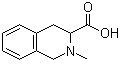 structure of CAS# 54329-54-3, 1,2,3,4-四氢-2-甲基-3-异喹啉甲酸