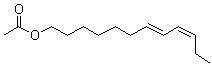 structure of CAS# 54364-62-4, (7E,9Z)-7,9-Dodecadien-1-yl acetate