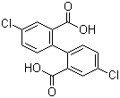 CAS # 54389-65-0, 4,4'-Dichlorodiphenic acid