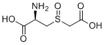 structure of CAS# 5439-87-2, 3-((Carboxymethyl)sulfinyl)alanine