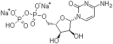 structure of CAS# 54394-90-0, Cytidine-5'-diphosphate disodium salt