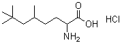 CAS 登录号：5440-38-0, 2-氨基-5,7,7-三甲基辛酸盐酸盐