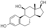 Estra-1,3,5(10)-triene-3,11beta,17beta-triol molecular structure (CAS 5444-22-4)