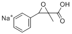 structure of CAS# 5449-12-7, BMK glycidic acid sodium