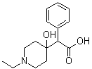 CAS 登录号：5449-34-3, 1-乙基-4-羟基-alpha-苯基-4-哌啶乙酸