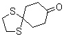 1,4-二硫杂螺[4.5]癸烷-8-酮分子结构 (CAS 54531-74-7)