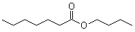 structure of CAS# 5454-28-4, Heptanoic acid butyl ester