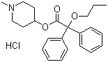 structure of CAS# 54556-98-8, Propiverine hydrochloride