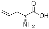 D-烯丙基甘氨酸分子结构 (CAS 54594-06-8)