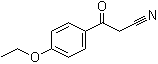 structure of CAS# 54605-62-8, 3-(4-乙氧基苯基)-3-氧代丙腈