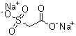 磺基乙酸二钠盐分子结构 (CAS 5462-60-2)